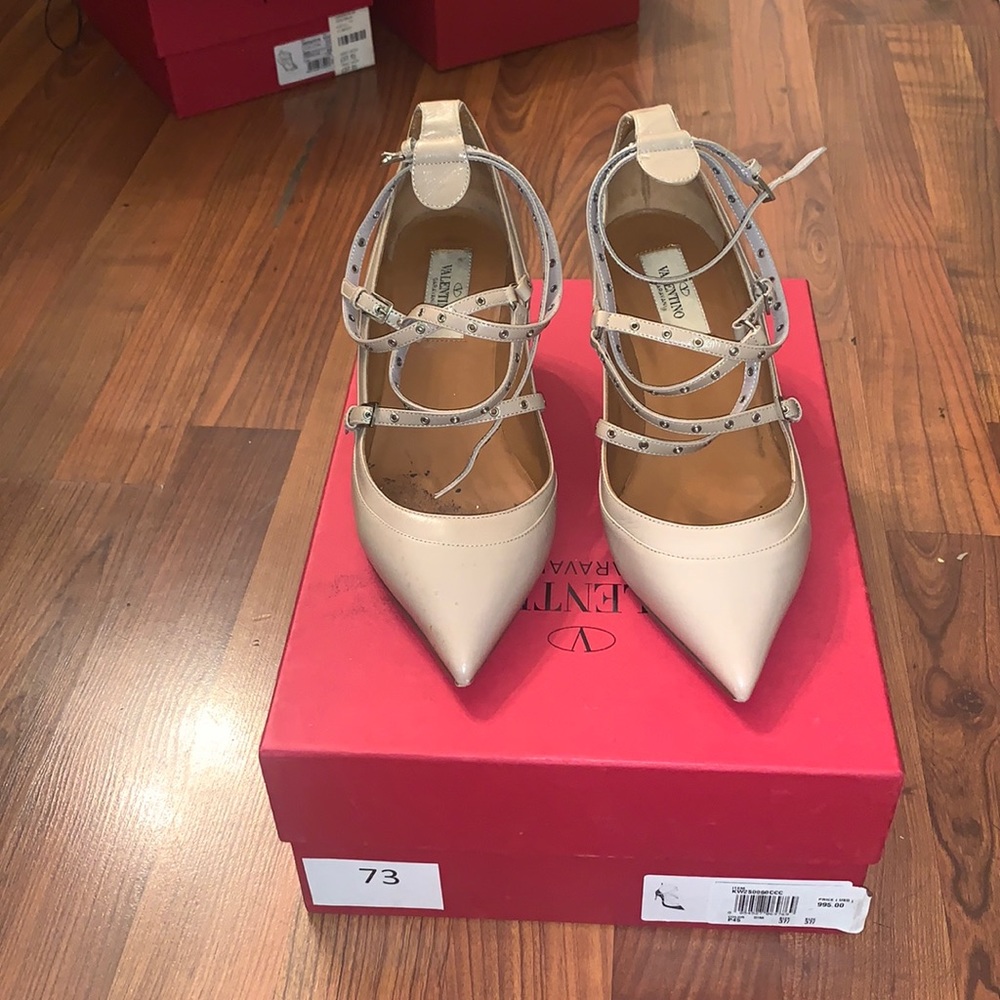 Valentino nude heels